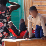 Niños haitianos.