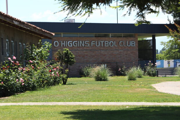 Fachada del club O’Higgins de Rancagua.