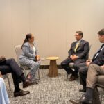 Cancillería de Haití cooperará con Chile en la trazabilidad de niños ingresados reunión bilateral cancilleres de chile y haití