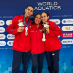 Theodora Garrido y Nicolás Campos hacen historia con doble medalla para Chile en la natación artística garrido y campos