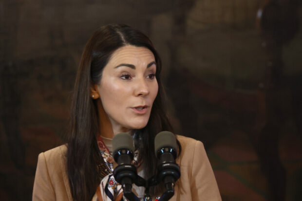 Ministra de Educación, María Paz Arzola.