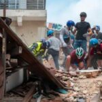 Las autoridades venezolanas han elevado, la noche del jueves, a 235 el número de fallecidos y a más de 4.300 la cifra de heridos por causa del doble terremoto de magnitud 7,5 y 7,2 que sacudió Venezuela el miércoles. Foto: Europa Press.