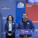 Virus respiratorios: Minsal advierte alza de Influenza tipo B y reitera llamado a vacunarse Jorge Vilches, jefe de epidemiología del Ministerio de Salud y Valentina Pino, coordinadora de la Campaña de Invierno.