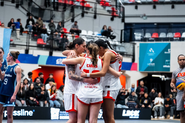 Selección chilena femenina 3x3 en FIBA 3×3 Youth Nations League 2026 Foto: FIBA
