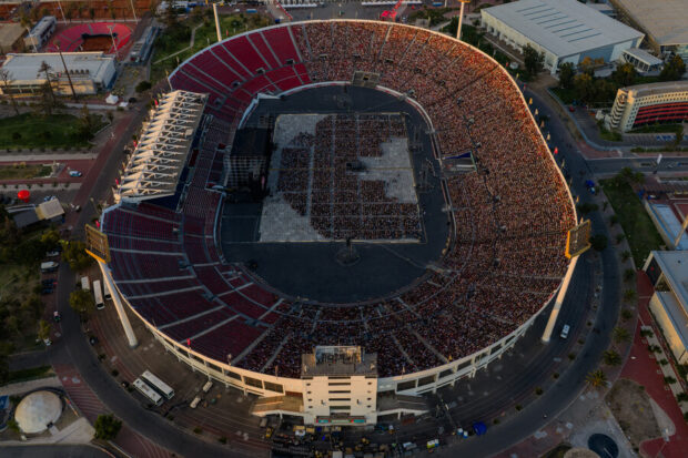 Estadio Nacional.