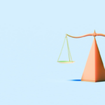 John Rawls o la justicia como equidad Representación de la equidad y el equilibrio institucional.. Fuente: J Studios / Getty Images
