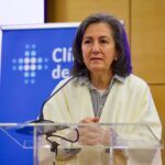 Minsal cumple meta oncológica: Chomali asegura reducción de tiempos de espera para 30 mil pacientes Ministra de Salud, May Chomali.