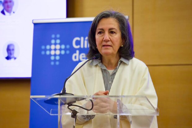 Ministra de Salud, May Chomali.