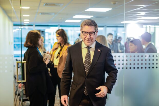 Ministro de Economía, Daniel Mas.