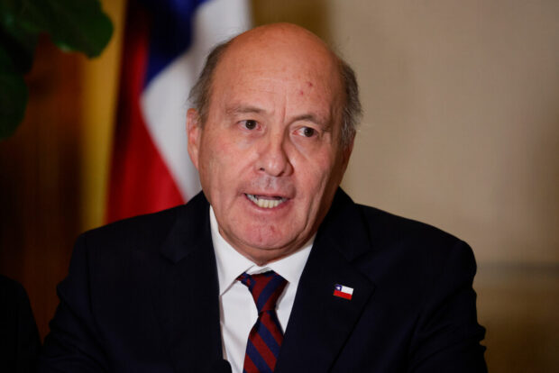 Ministro de Hacienda, Jorge Quiroz.
