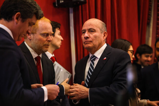 Ministro de Hacienda, Jorge Quiroz.
