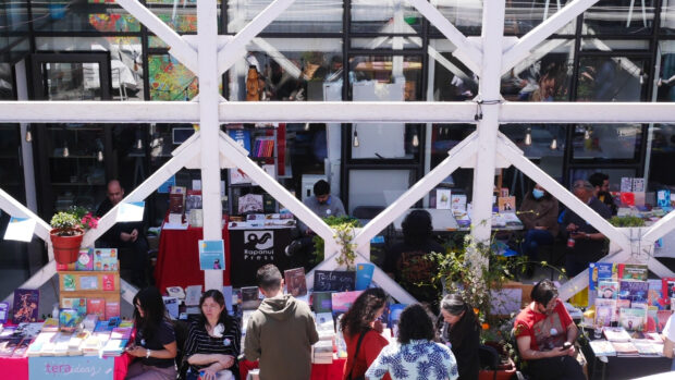 Feria del Libro Independiente en Barrio Yungay.