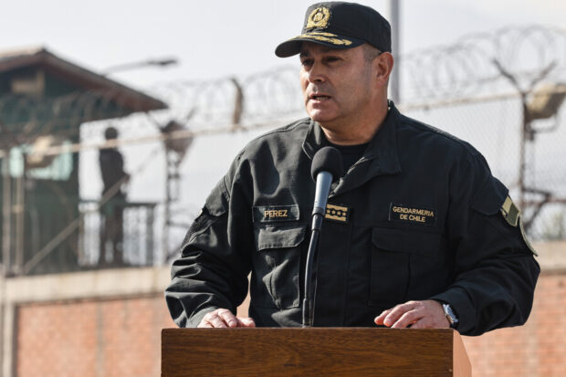 Rubén Pérez, director nacional de Gendarmería. Foto: Aton.