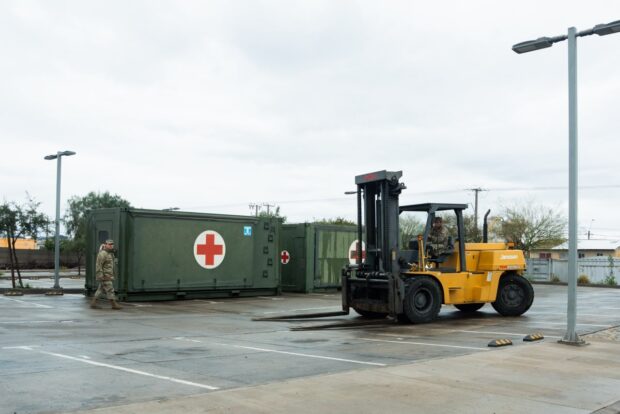 Hospital modular en Lo Ovalle.