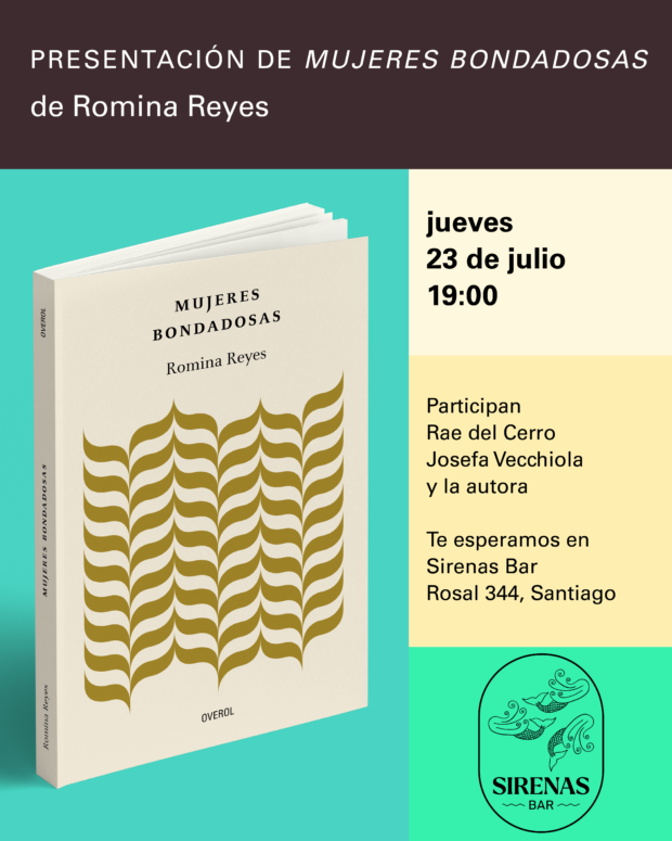 Invitación lanzamiento del libro "Mujeres bondadosas".