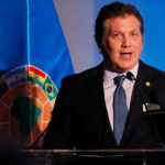 Presidente de la Conmebol adelanta un Mundial 2030 con 64 selecciones para celebrar el centenario alejandro domínguez