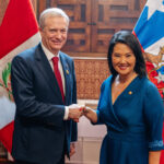 El Presidente José Antonio Kast se reunió este martes en Lima con la Presidenta de Perú, Keiko Fujimori. Foto: Presidencia.