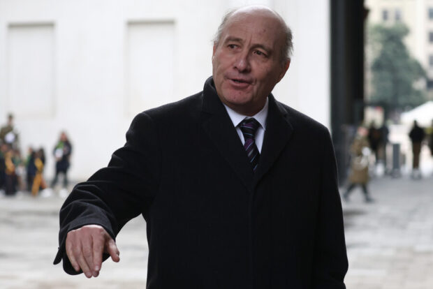 El ministro de Hacienda Jorge Quiroz.