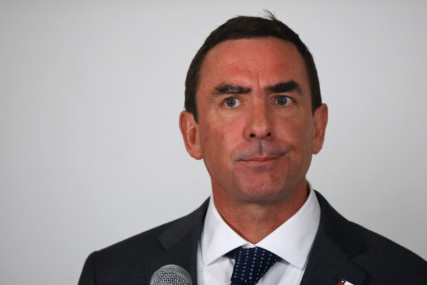 Ministro de Justicia y Derechos Humanos, Fernando Rabat. 