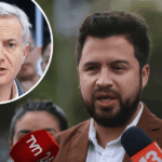 "Nada que celebrar": Gustavo Gatica tilda al Presidente Kast de "activista de ultraderecha" tras valorar absolución de Crespo Montaje de imágenes del diputado Gustavo Gatica y el Presidente José Antonio Kast.