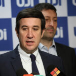 Guillermo Ramírez adelanta rechazo UDI a reforma constitucional de seguridad Diputado y presidente de la UDI, Guillermo Ramírez.