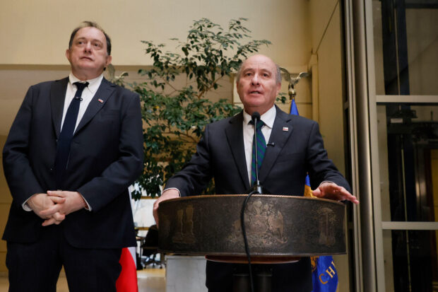 Iván Poduje y Jorge Quiroz.