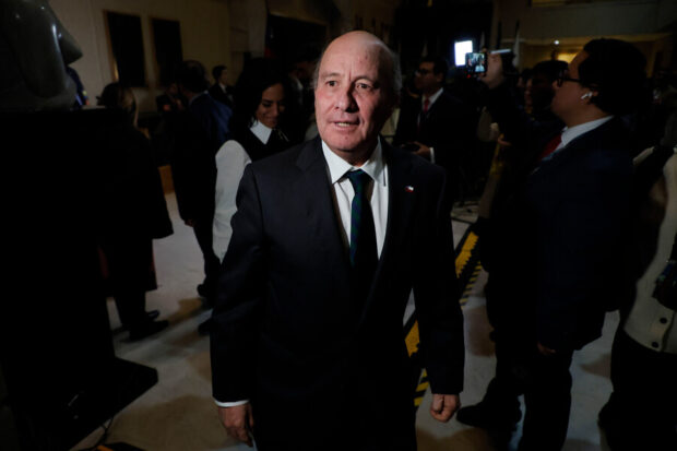 Ministro de Hacienda, Jorge Quiroz.