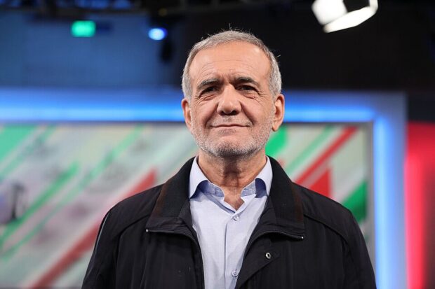 Masoud-Pezeshkian, presidente de Irán. 