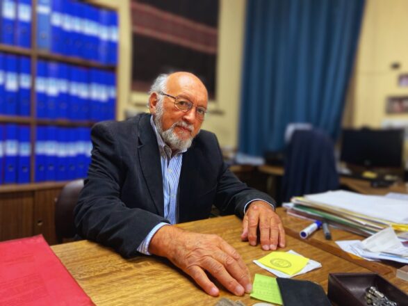 Claudio González, Exsecretario de FASIC y Premio Nacional de Derechos Humanos 2024.