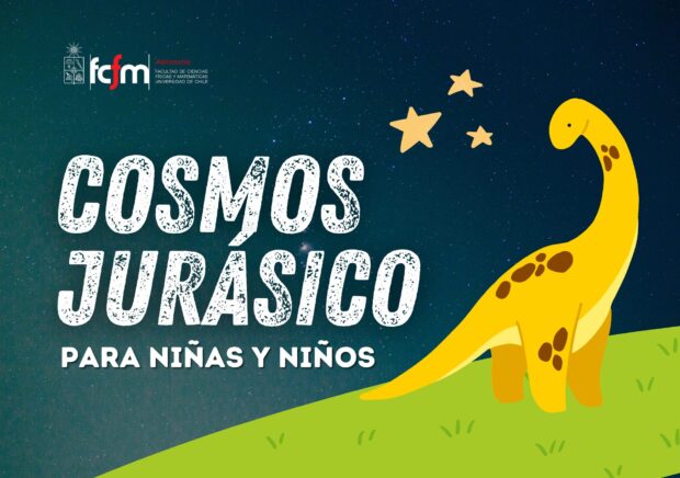 Logo del curso "Cosmos Jurásico".