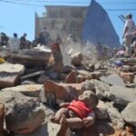 En Colombia se agota el tiempo para el rescate, en la espera de apoyo externo Efectos del terremoto en Colombia.