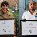 Homenajes a Bárbara Hernández y "Tiburón" Contreras.