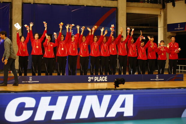 China obtiene el bronce en Mundial Voleibol Femenino Chile 2026 Foto: IND