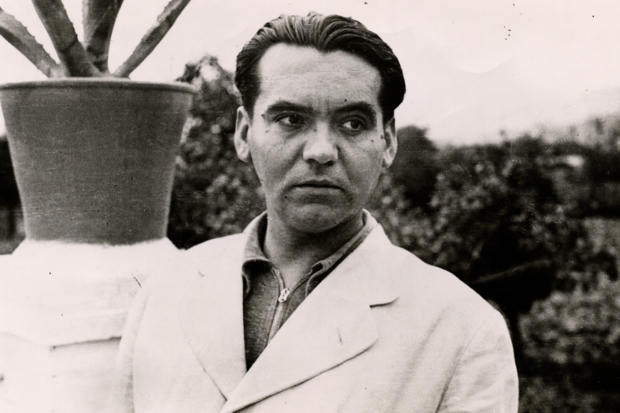 Federico García Lorca, poeta.
