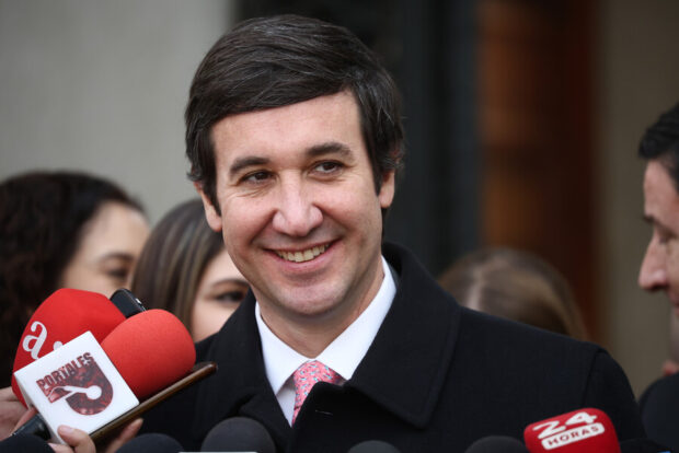 El diputado y presidente de la UDI, Guillermo Ramírez. 