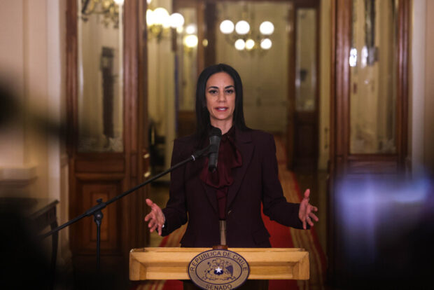 Presidenta del Senado, Paulina Núñez.