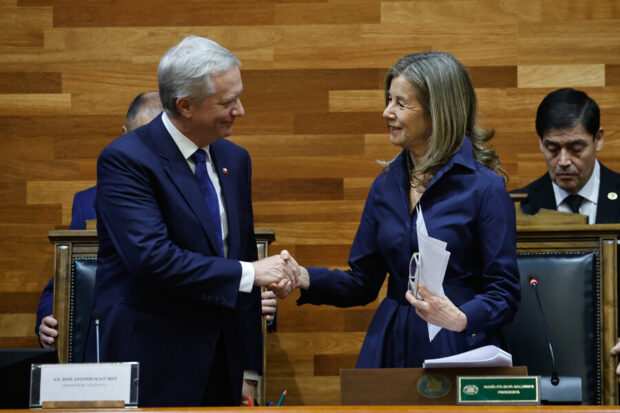 José Antonio Kast y María Pía Silva.