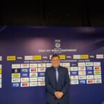 Jorge Pino, presidente de la FEVOCHI, en el Mundial U17 Vóleibol Femenino Chile 2026
