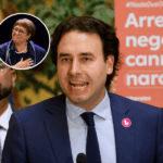 Vlado Mirosevic y posible veto de EE.UU. a la candidatura de Bachelet en la ONU: "No deja de ser un honor" Vlado Mirosevic y la expresidenta Michelle Bachelet.