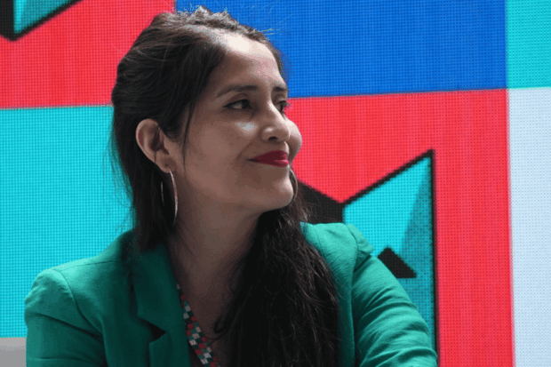 Daniela Catrileo, poeta.