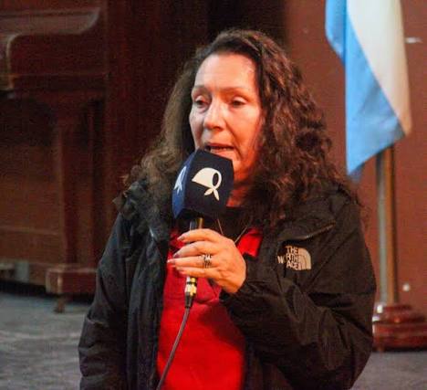 Cristina Caamaño, rectora del Centro de Estudios Madres de Plaza de Mayo.