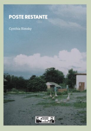 Libro "Poste Restante", de Cynthia Rimsky, ganadora del Premio Nacional de Literatura 2026.