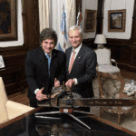 Los presidentes de Argentina y Chile, Javier Milei y José Antonio Kast.