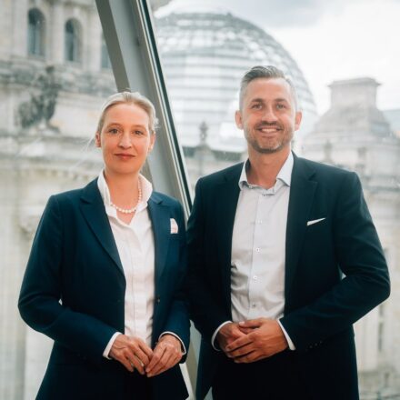 Alice Weidel y Ulrich Siegmund.
