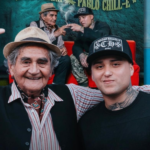 Los músicos Nano Parra y Pablo Chill-E.