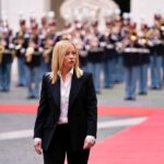 Giorgia Meloni bate el récord de longevidad al frente de un gobierno italiano Primera ministra de Italia, Giorgia Meloni.