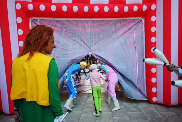 Celebración del Dia Nacional de Circo. Foto: Aton Chile.