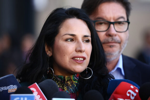La diputada Sofía González.