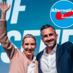 Carlos Huneeus y el avance de la extrema derecha en Alemania: “La amenaza de la AfD tiene consecuencias gigantescas” Ulrich Siegmund y Alice Weidel, líderes de AfD.