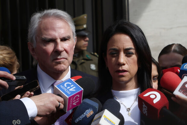 Iván Moreira y Paulina Núñez.